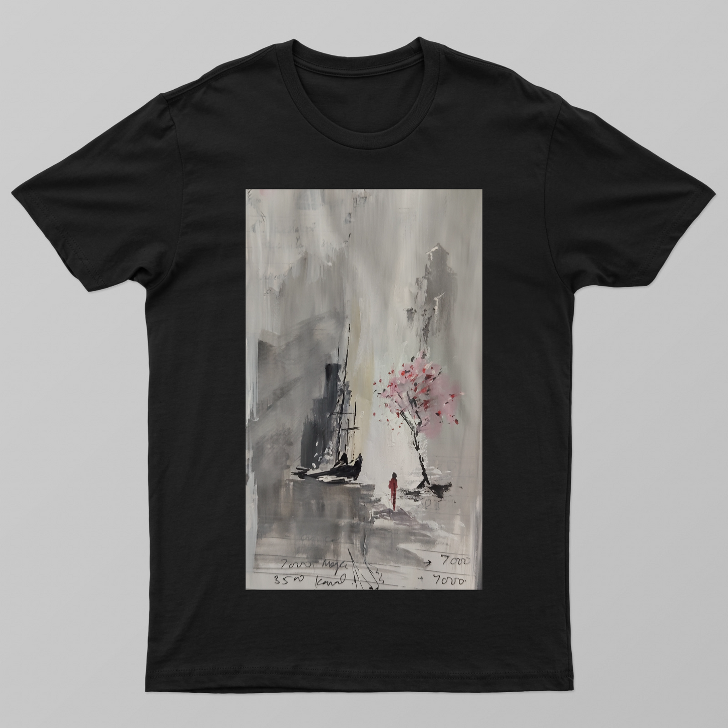 Abstract graphic Unisex T-shirt by Devinder