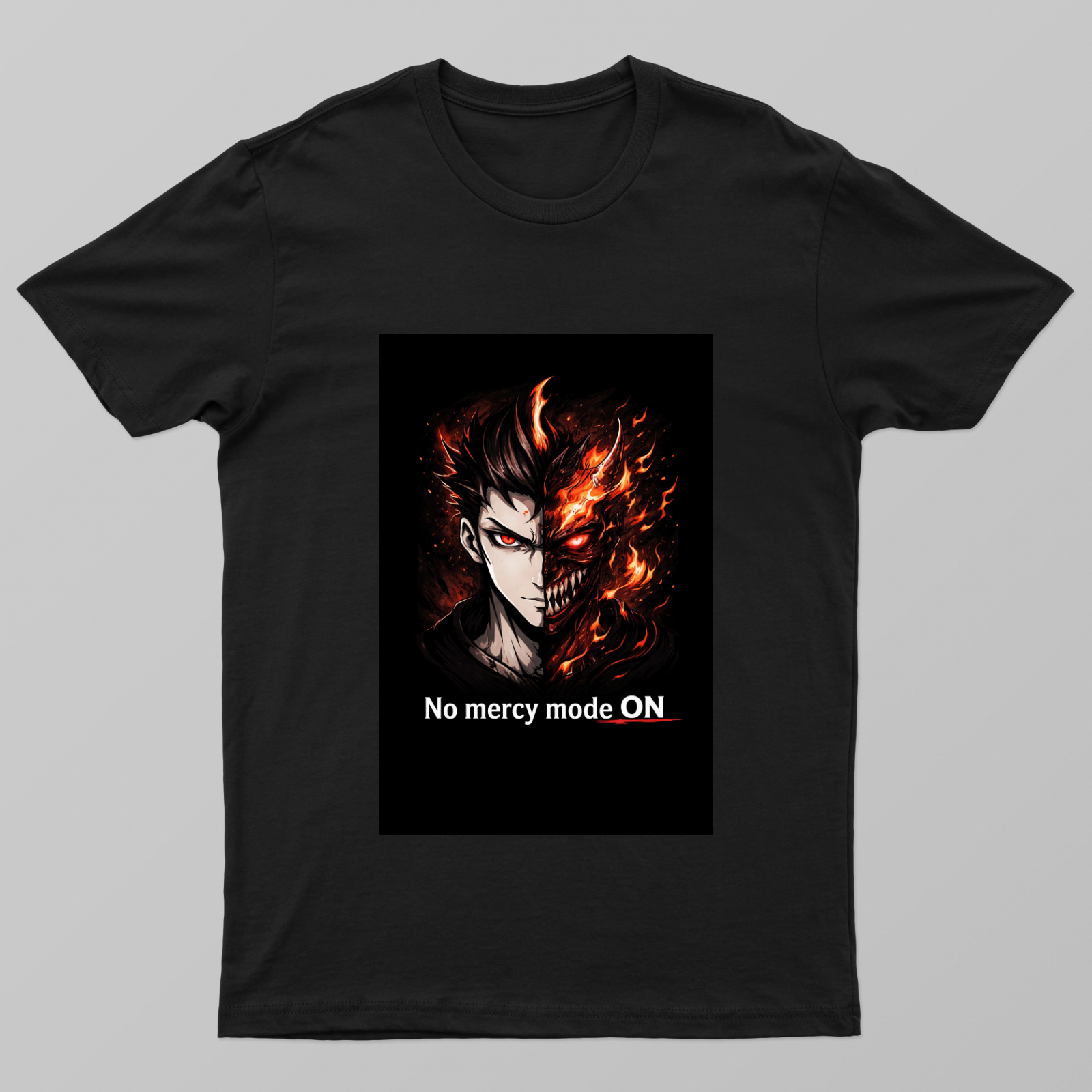 Demon Mode Unisex T-shirt by Inah
