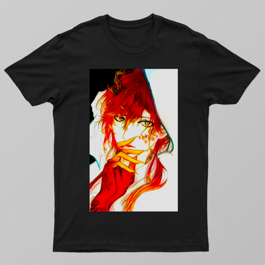 Genshin impact , morax, zyongli design t-shirt Unisex T-shirt by Parth 