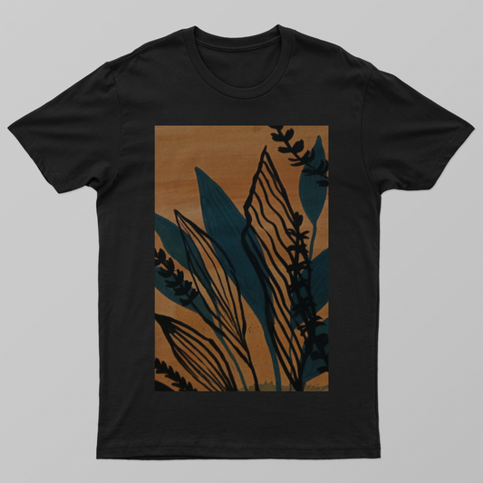 Creative leaves Unisex T-shirt by Kriti Dwivedi 