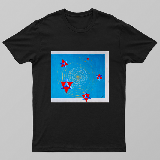 Merkaba Unisex T-shirt by Lakshmi P Menon 