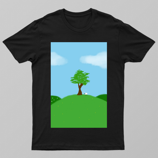 The sheep Unisex T-shirt by Maniwindy
