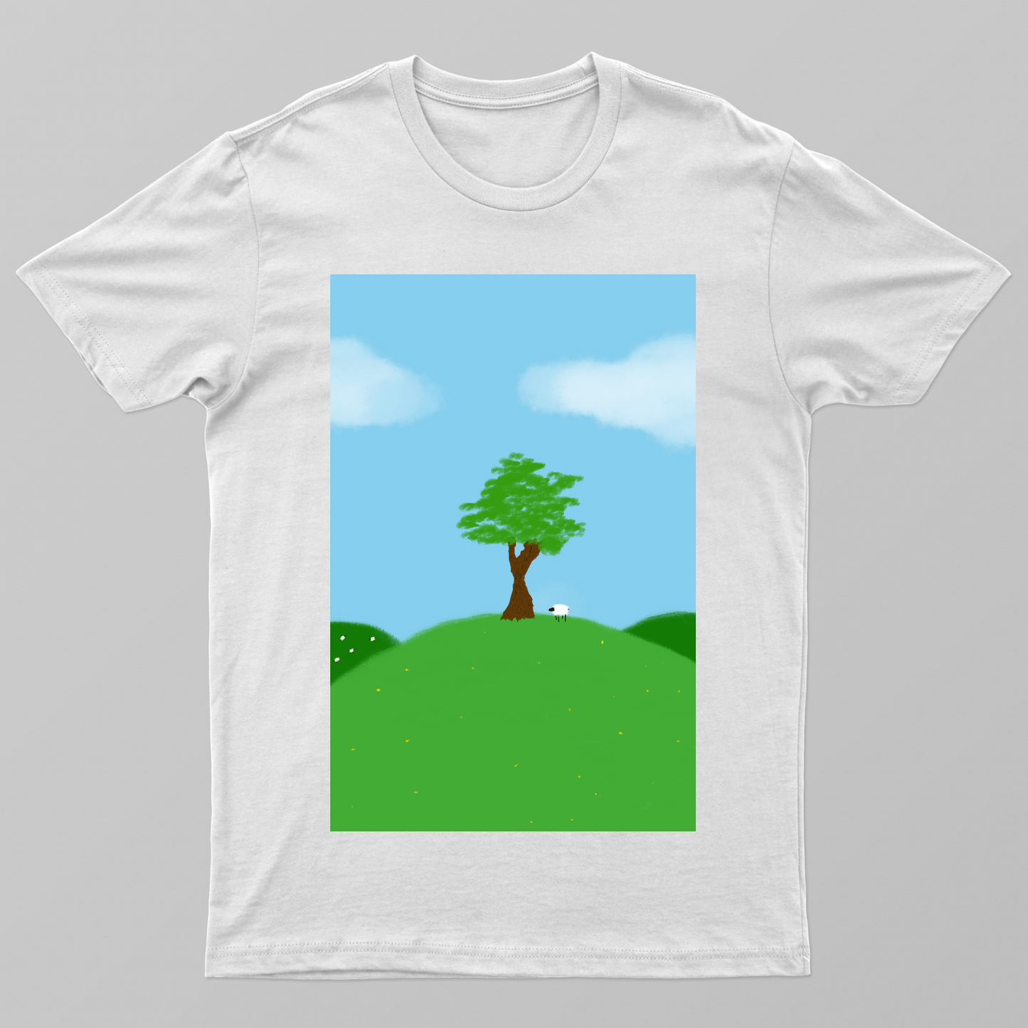 The sheep Unisex T-shirt by Maniwindy