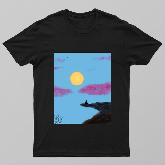 Silence Unisex T-shirt by Maniwindy