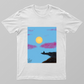 Silence Unisex T-shirt by Maniwindy