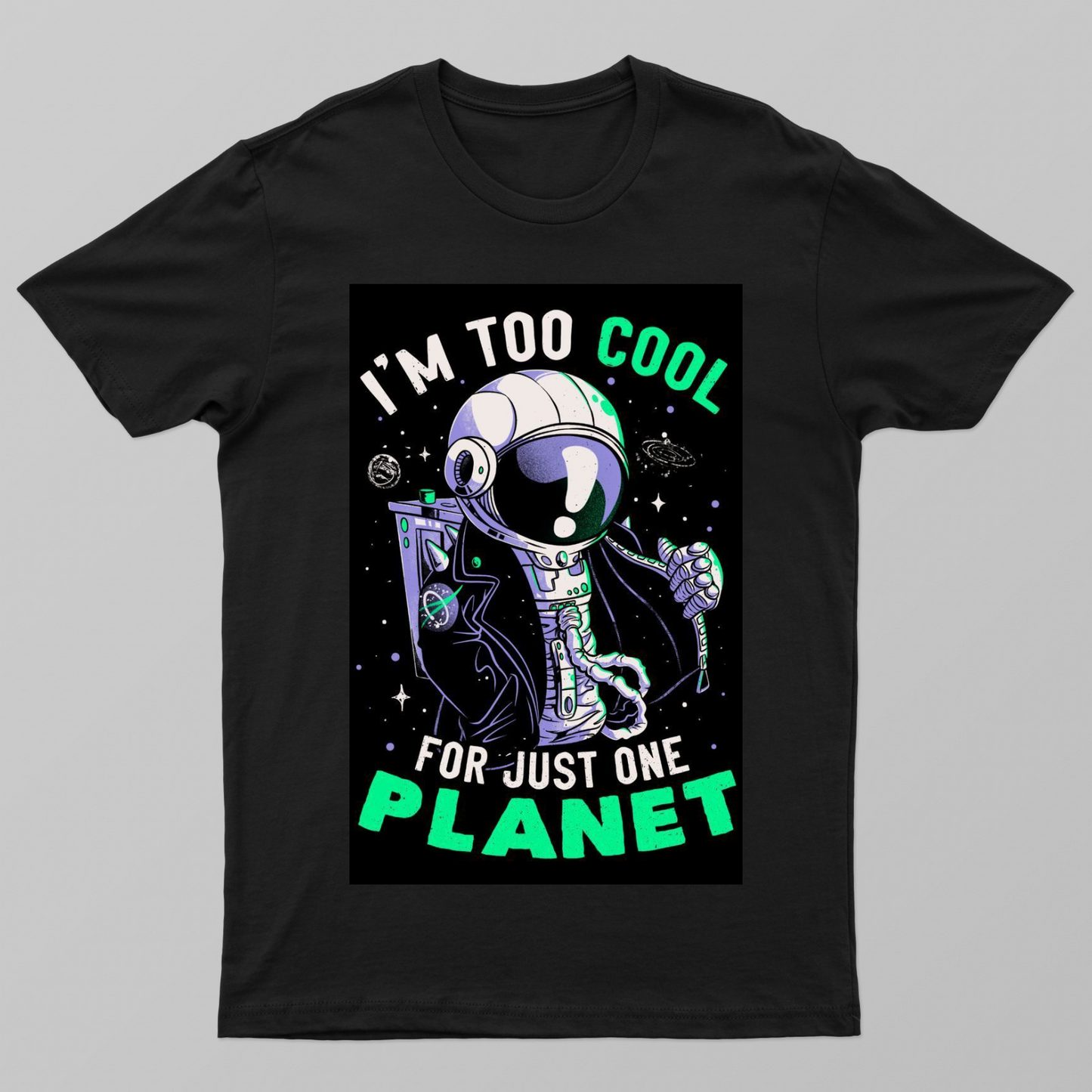 Space Unisex T-shirt by Srimay nayak 
