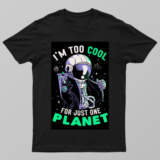 Space Unisex T-shirt by Srimay nayak 