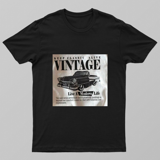Vintage Unisex T-shirt by Siddhi jain 