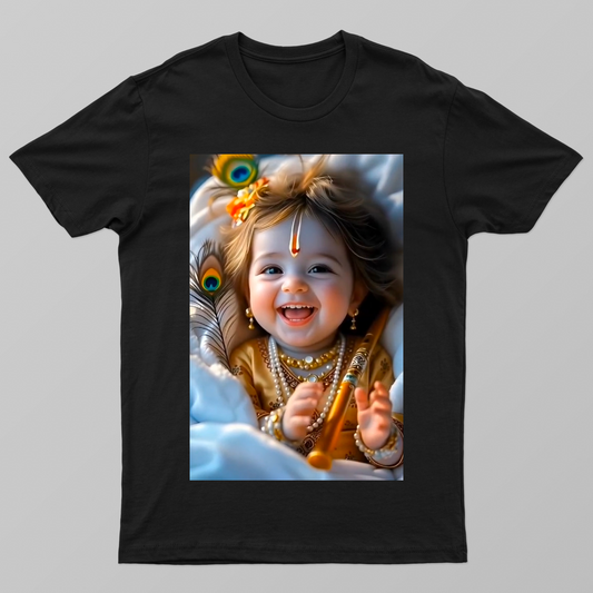 Krishna ji Unisex T-shirt by Siddhi jain 