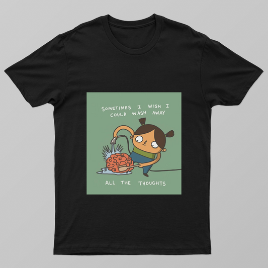 Midnight Thoughts Unisex T-shirt by Sumi Barua