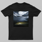 Minimal monsoon design Unisex T-shirt by Mainak Chakrabortty 