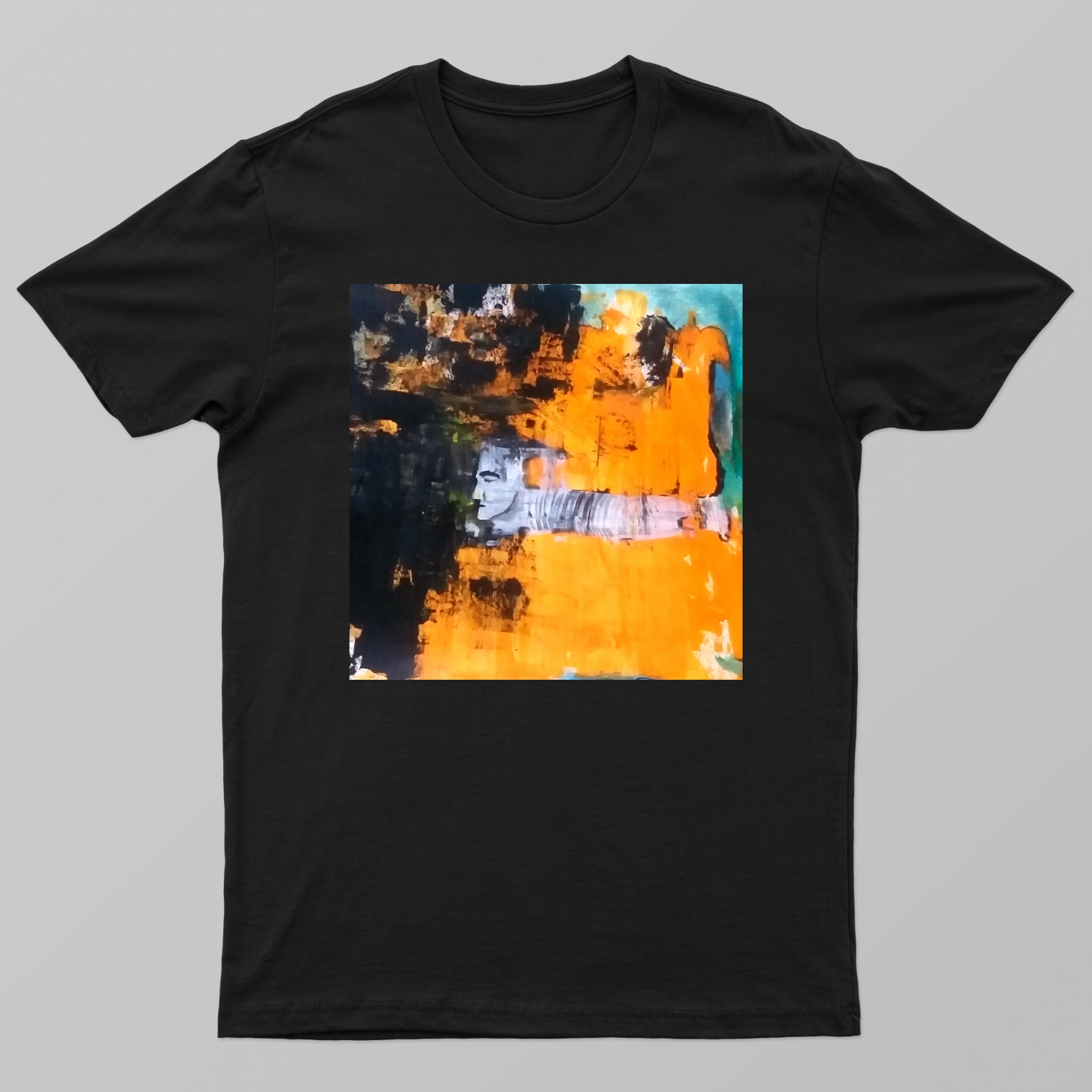 Contemporary face Unisex T-shirt by Mainak Chakrabortty 