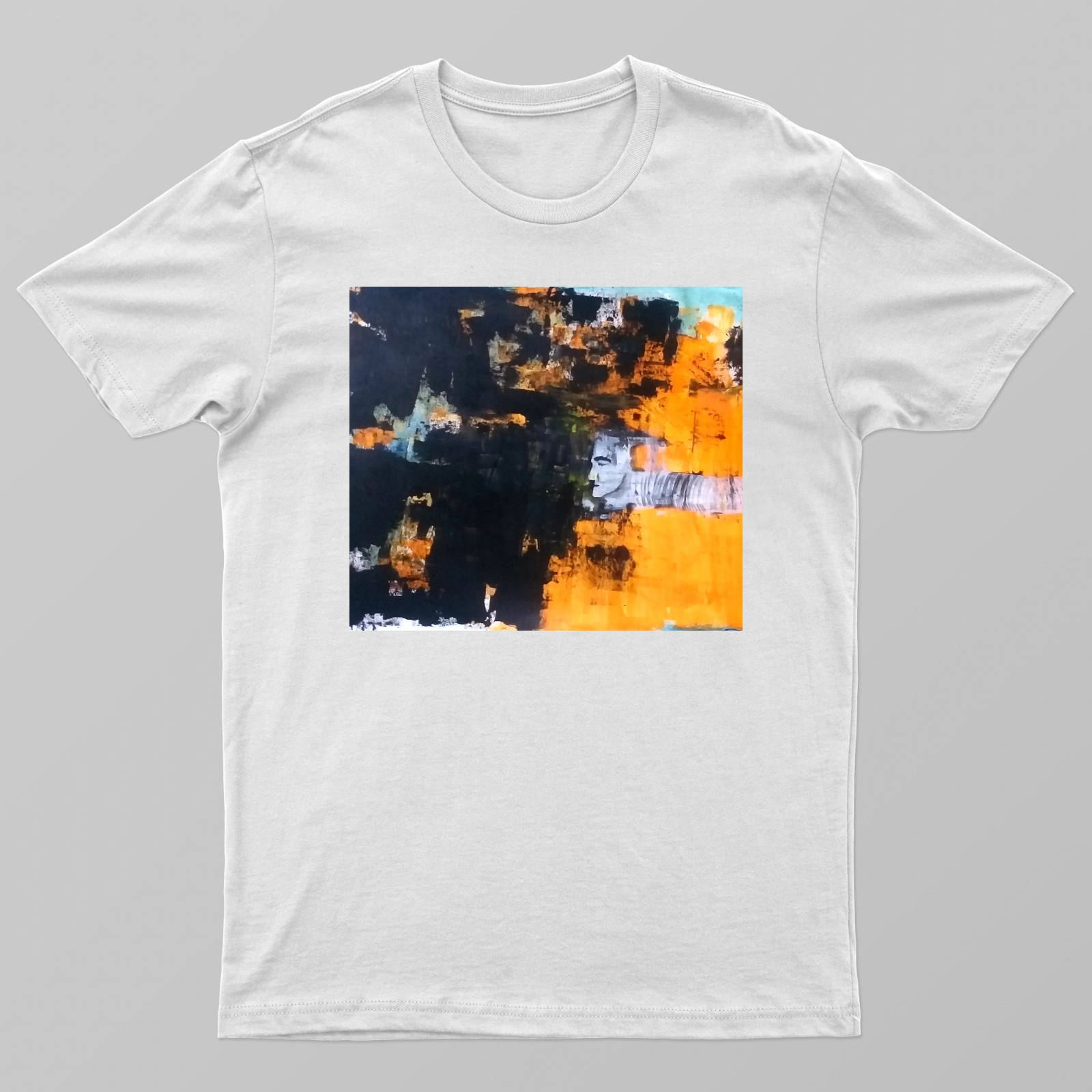 Contemporary face Unisex T-shirt by Mainak Chakrabortty 