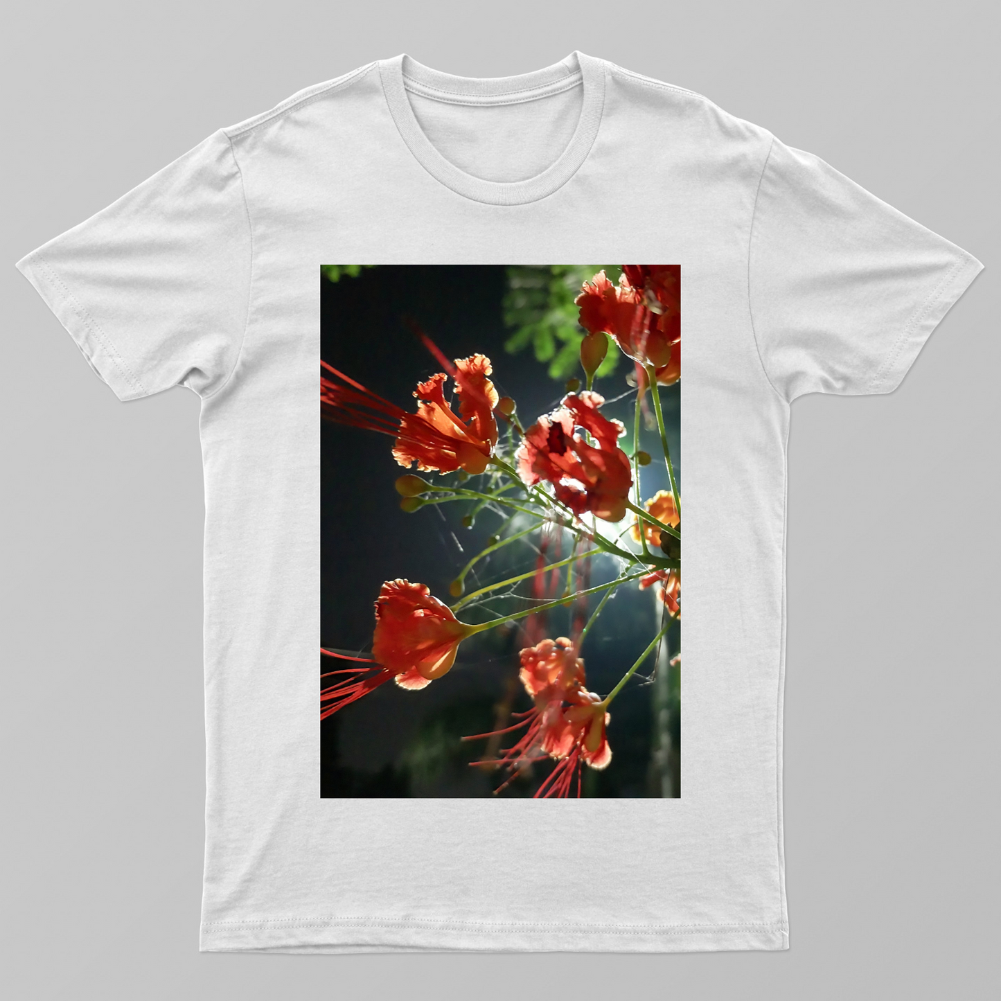 Gulmohar Unisex T-shirt by Mainak Chakrabortty 