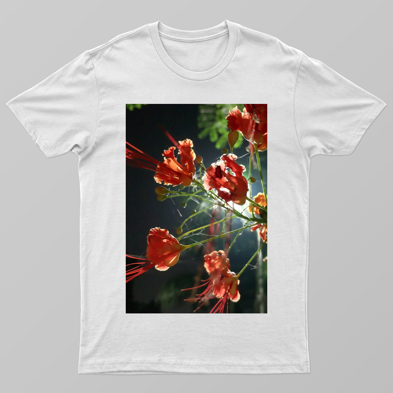 Gulmohar Unisex T-shirt by Mainak Chakrabortty 