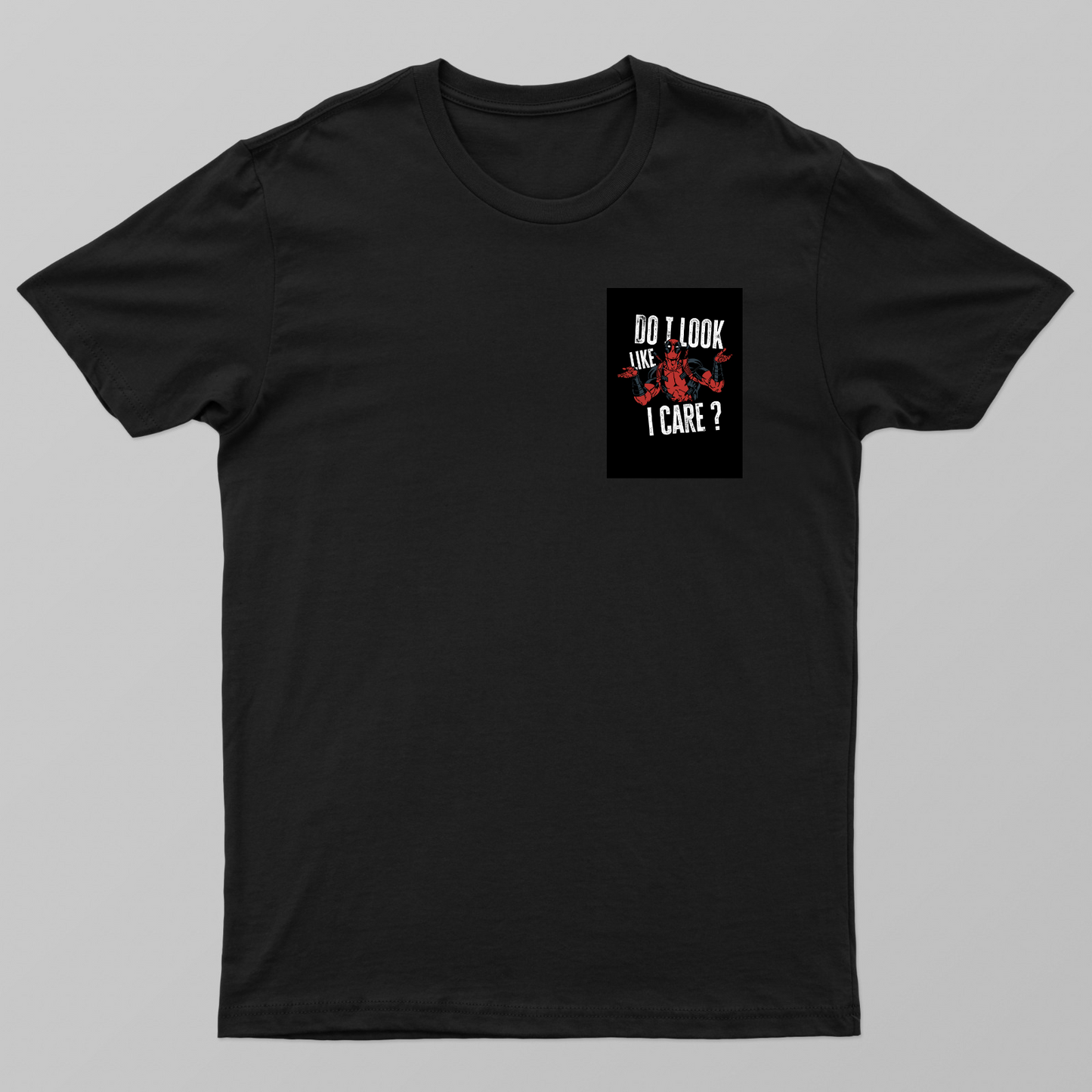Deadpool Thoughts Unisex T-shirt by Sumi Barua