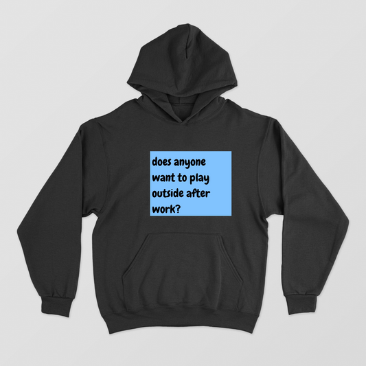 Play quote Unisex Hoodie by Priya Jashoda