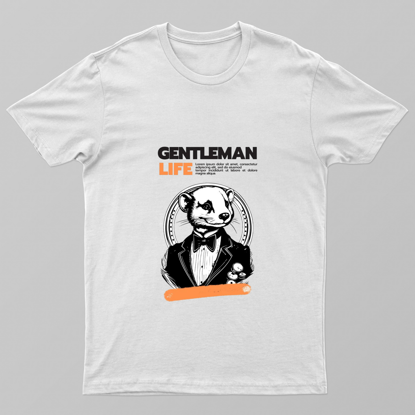 Gentleman Unisex T-shirt by Rabindu Das