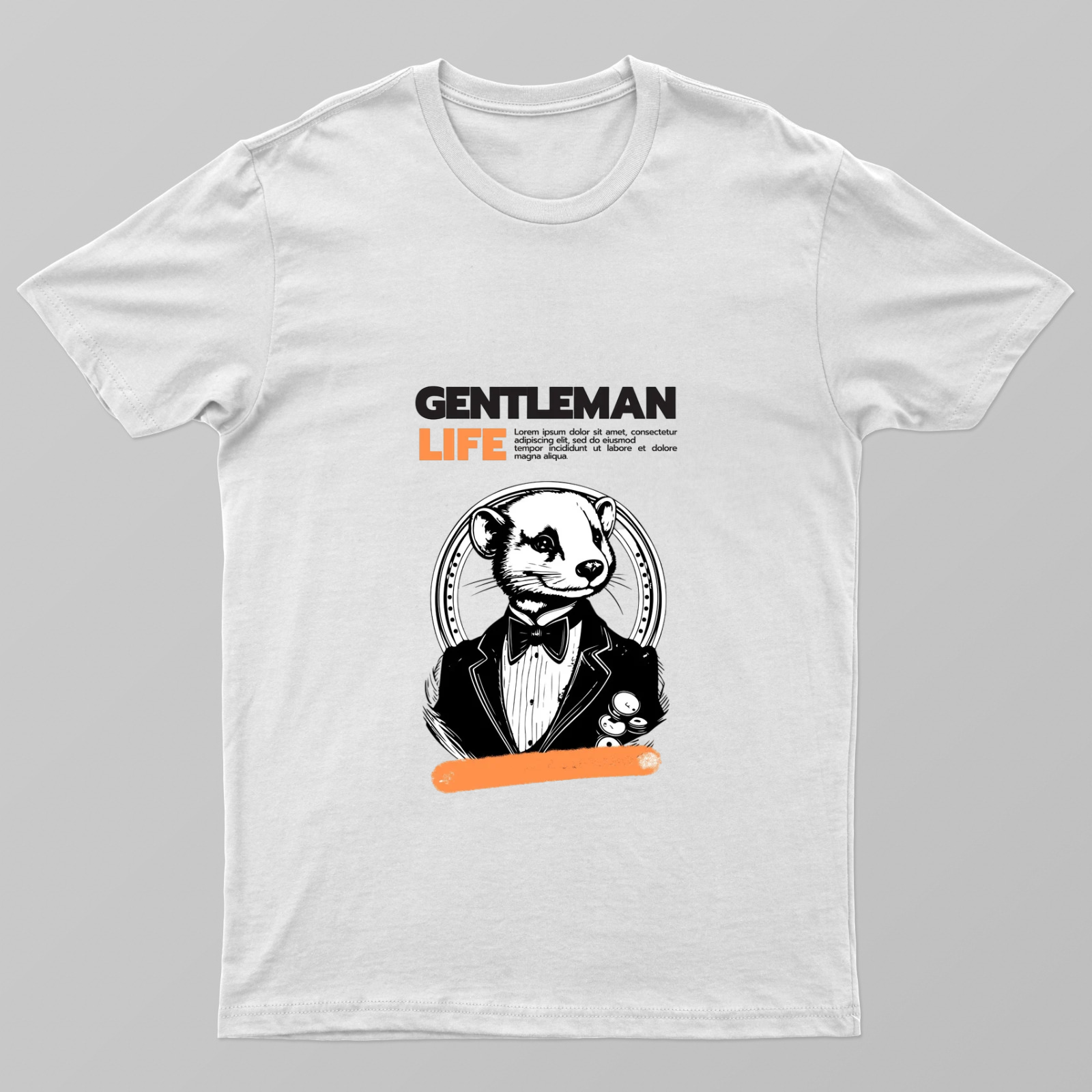 Gentleman Unisex T-shirt by Rabindu Das