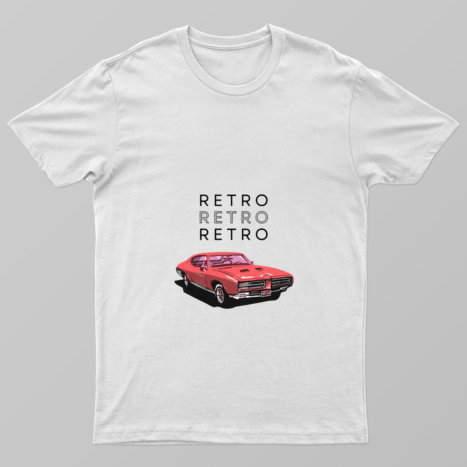 Retro Unisex T-shirt by Rabindu Das