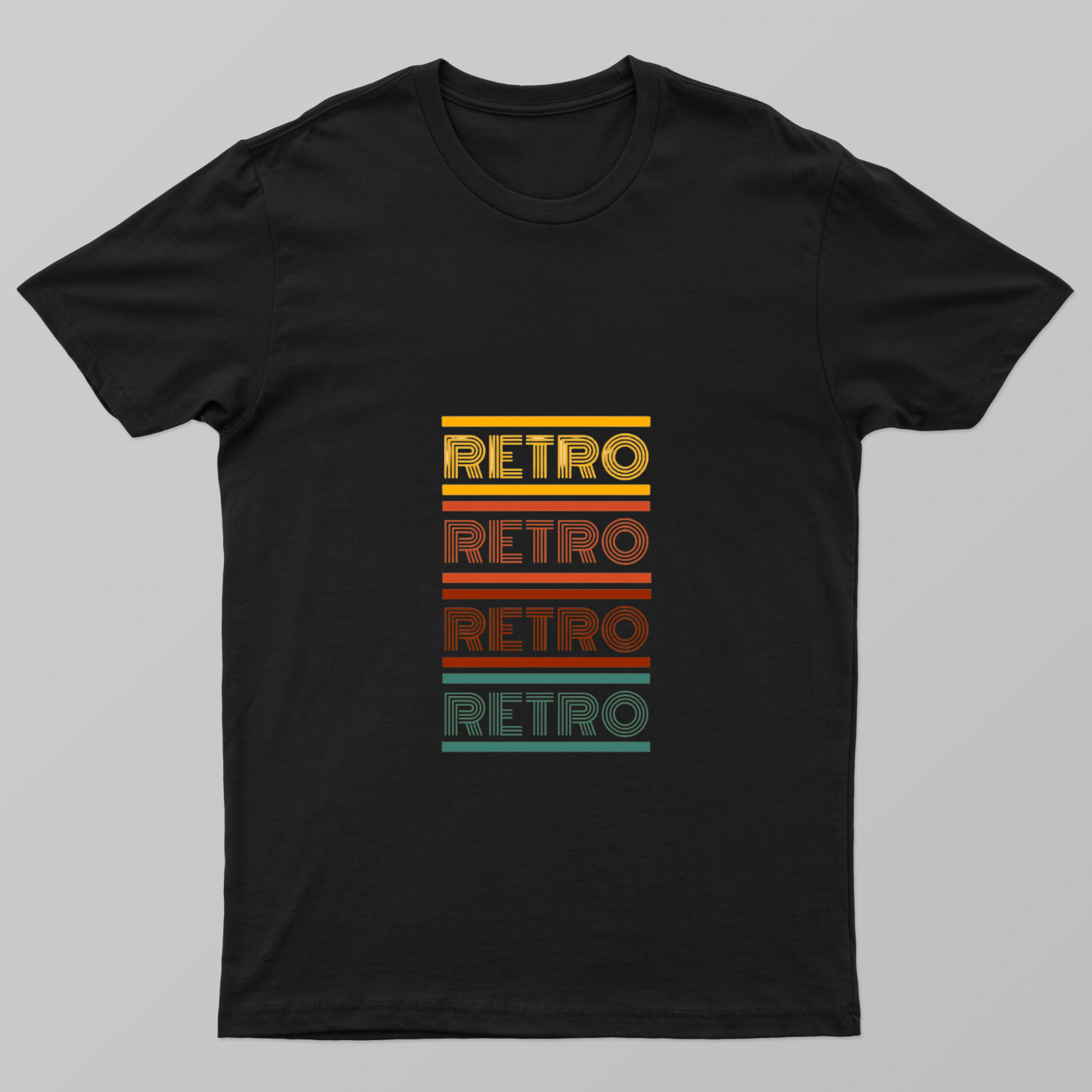 Retro Unisex T-shirt by Rabindu Das