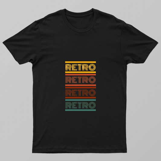 Retro Unisex T-shirt by Rabindu Das