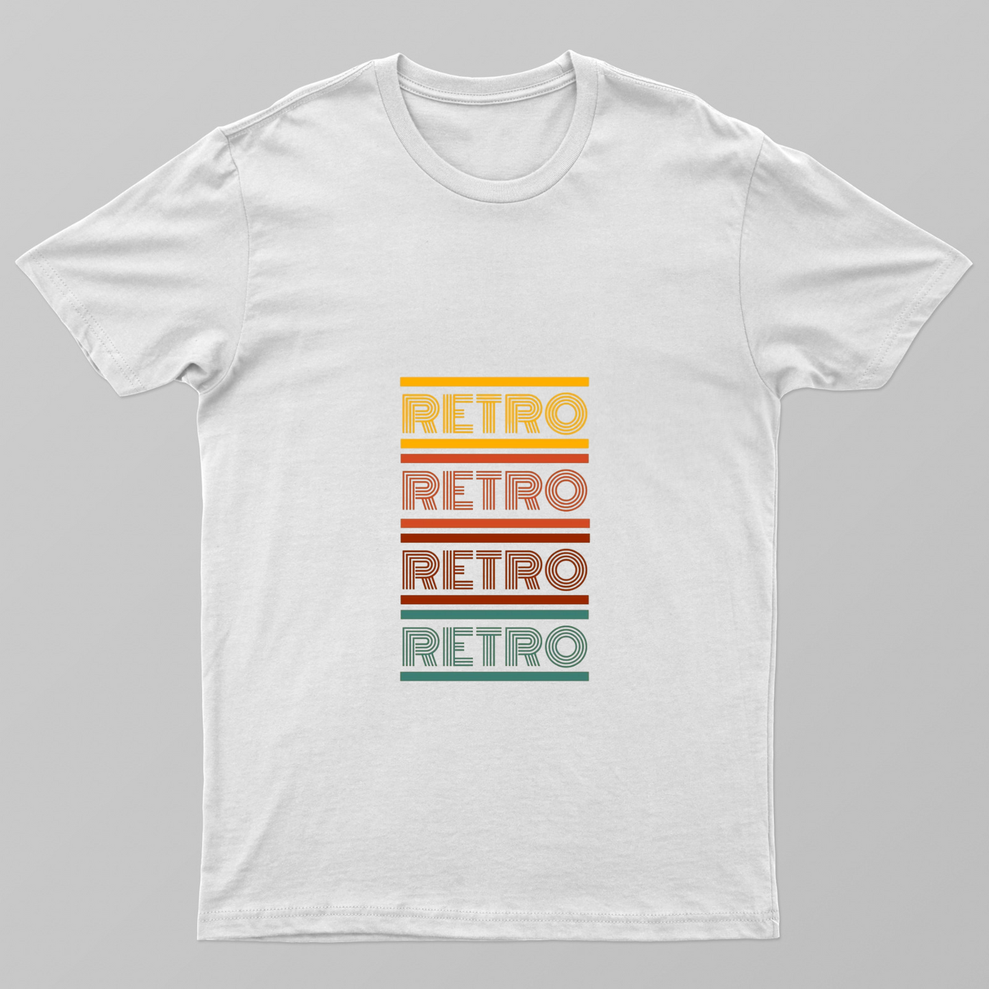 Retro Unisex T-shirt by Rabindu Das