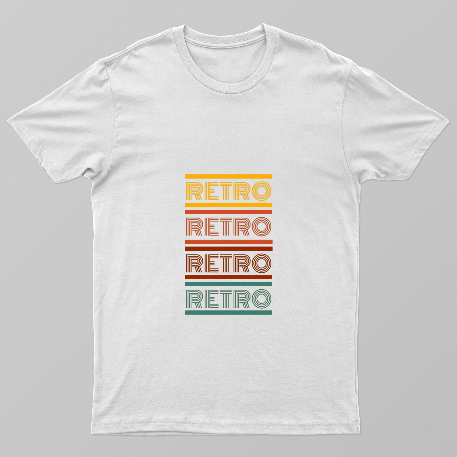 Retro Unisex T-shirt by Rabindu Das