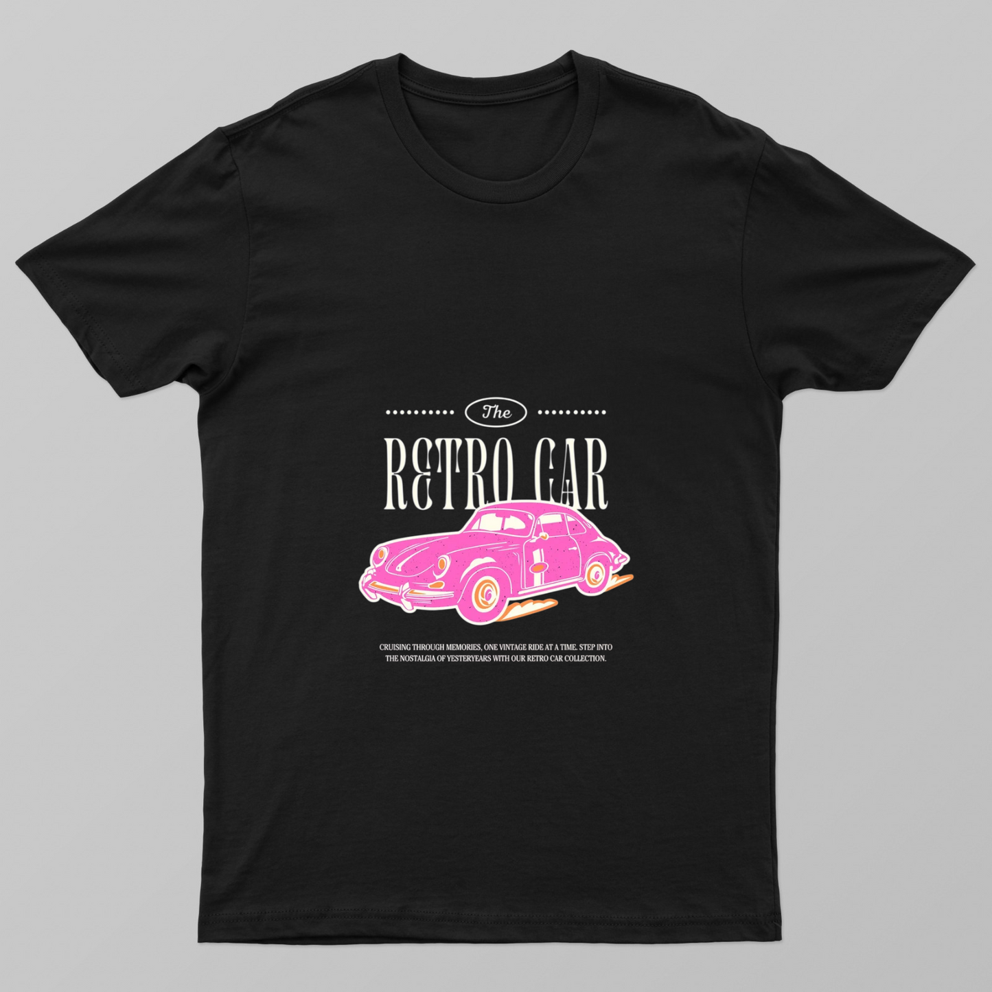 Retro Unisex T-shirt by Rabindu Das