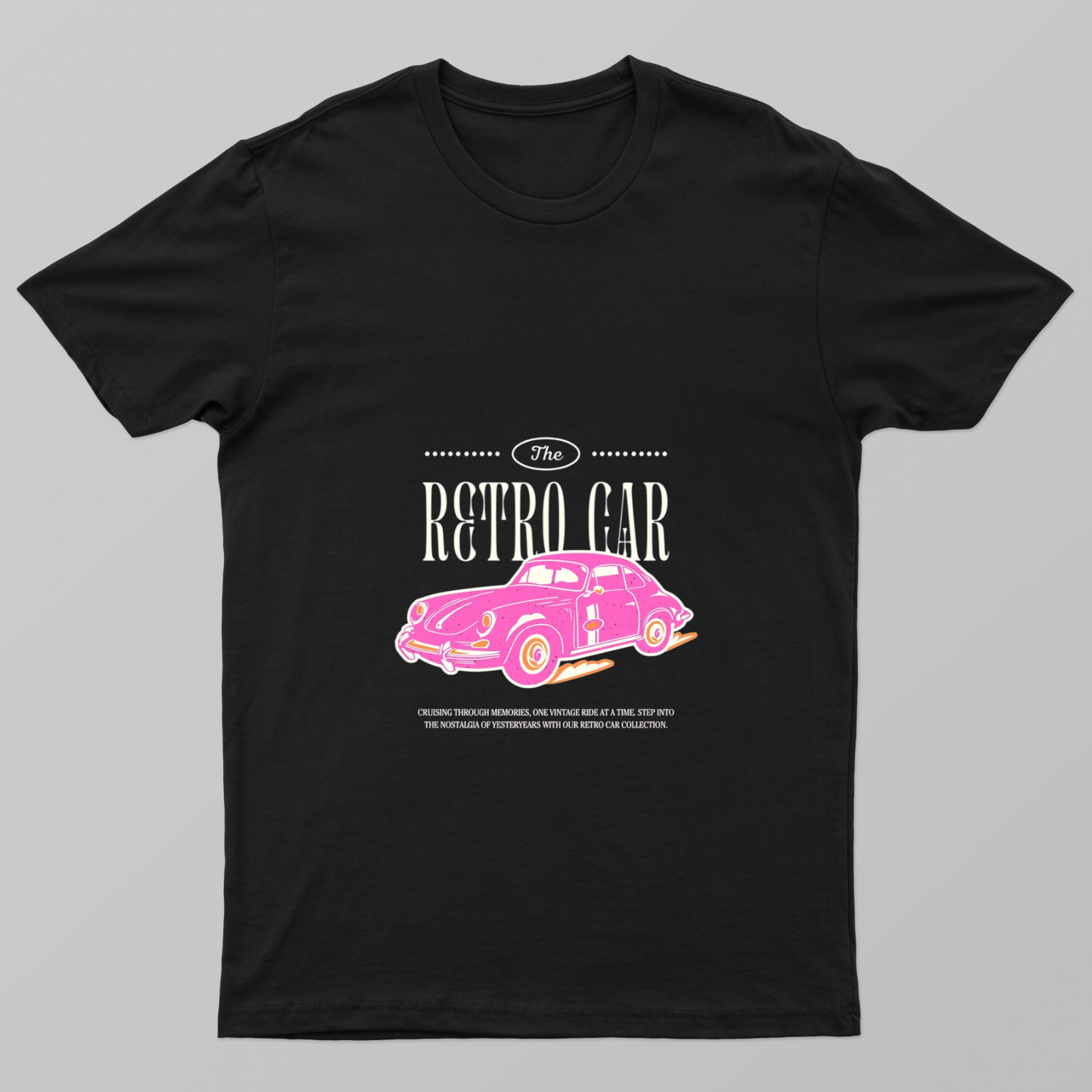 Retro Unisex T-shirt by Rabindu Das
