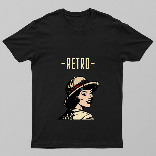 Retro Unisex T-shirt by Rabindu Das