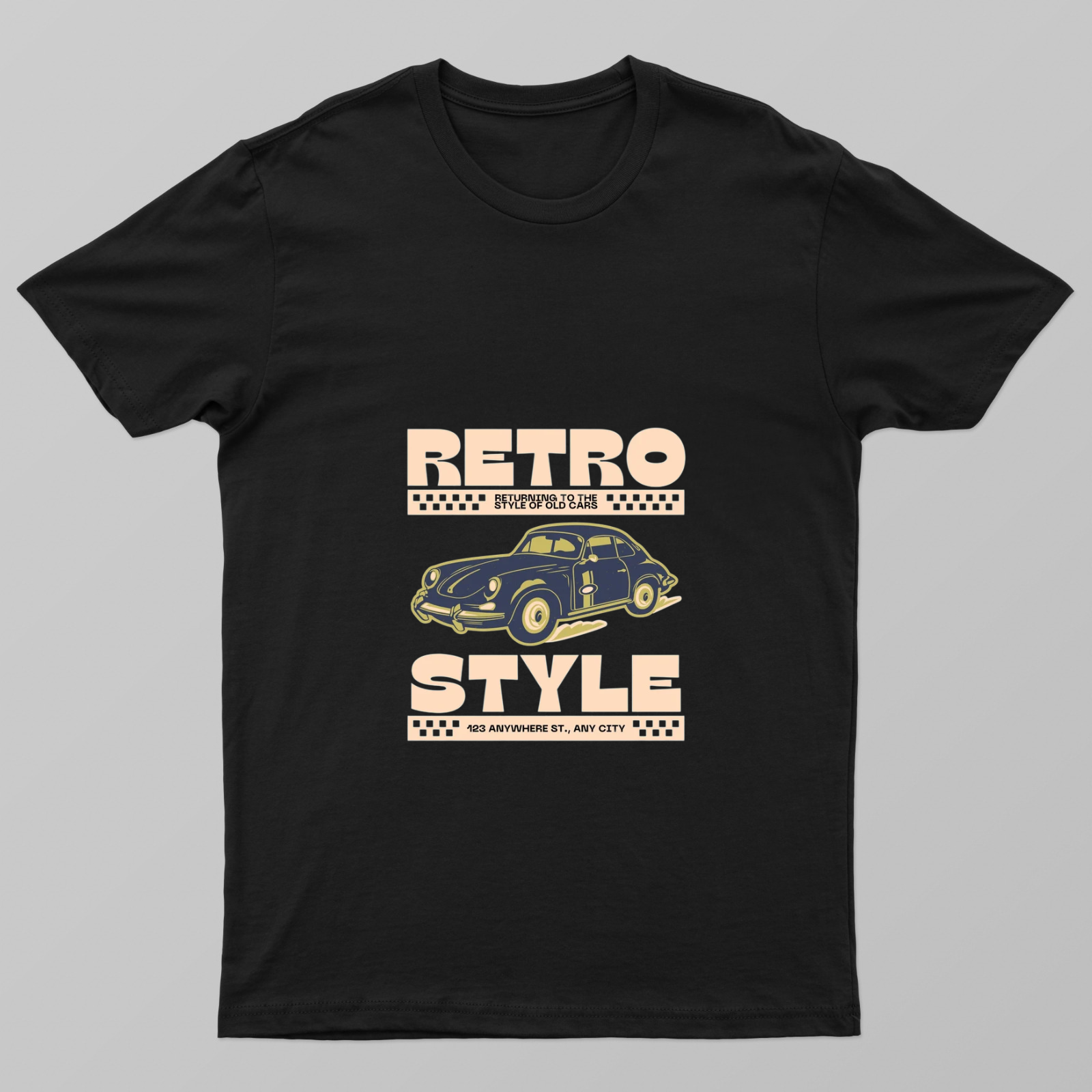 Retro Unisex T-shirt by Rabindu Das