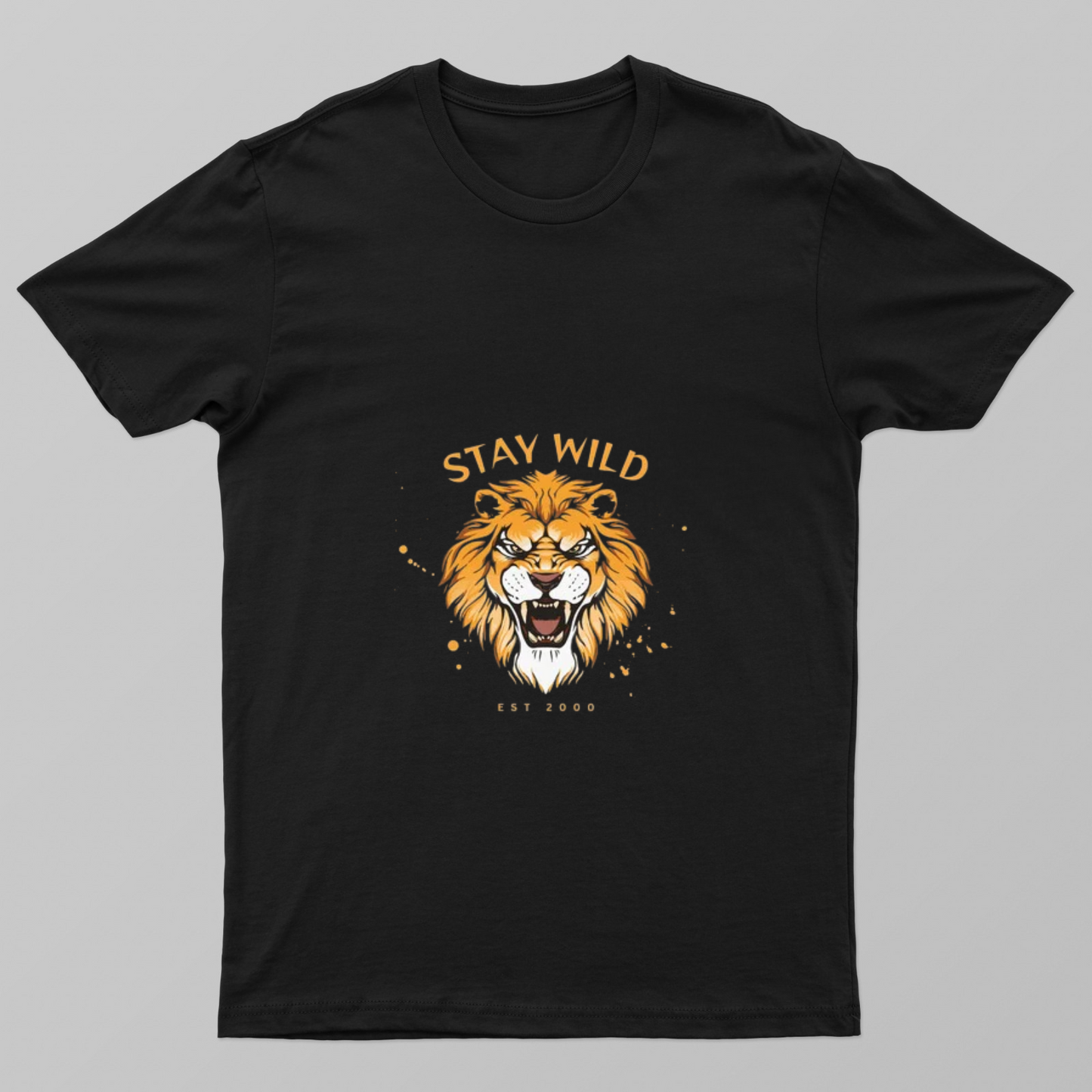 Stay Wild Unisex T-shirt by Rabindu Das