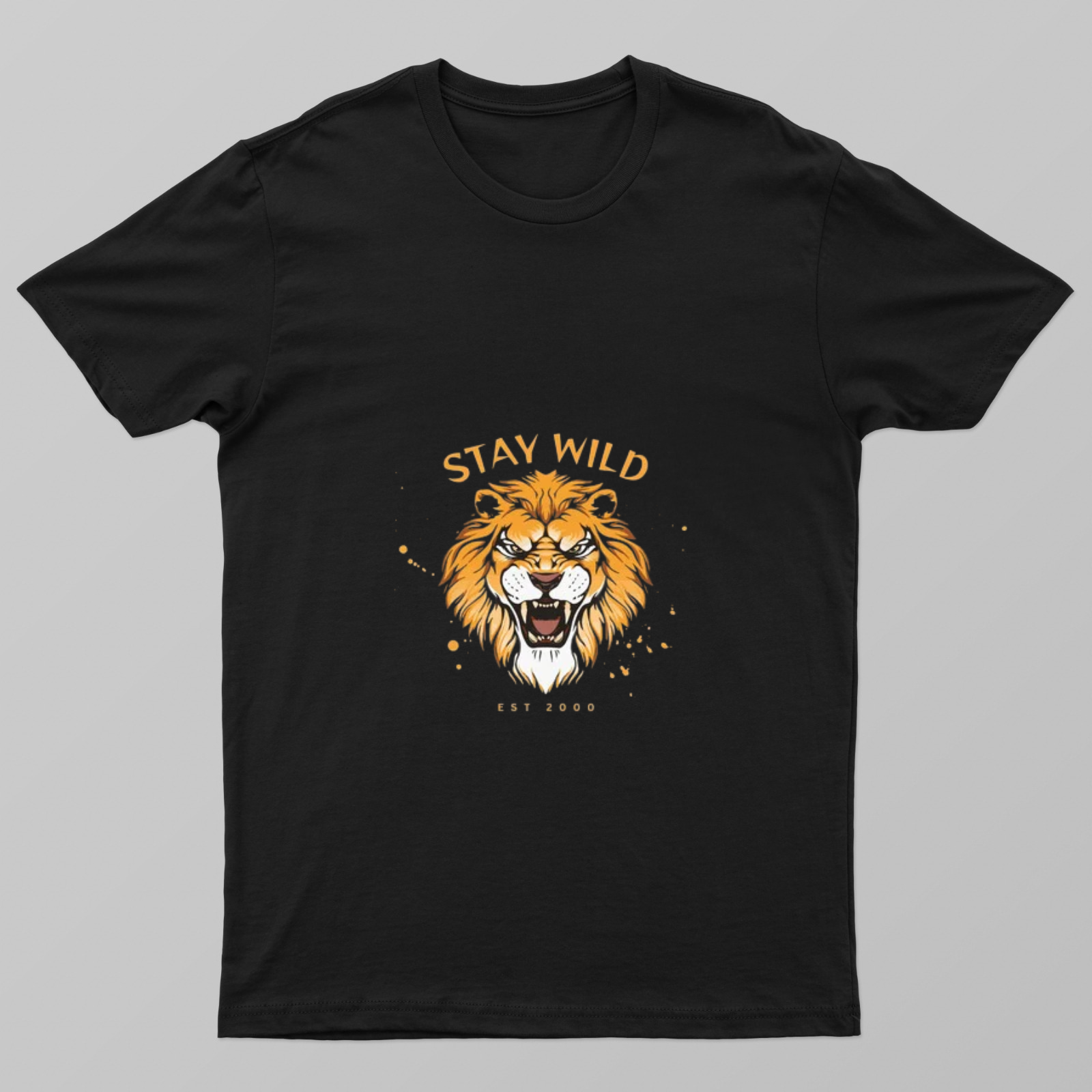 Stay Wild Unisex T-shirt by Rabindu Das
