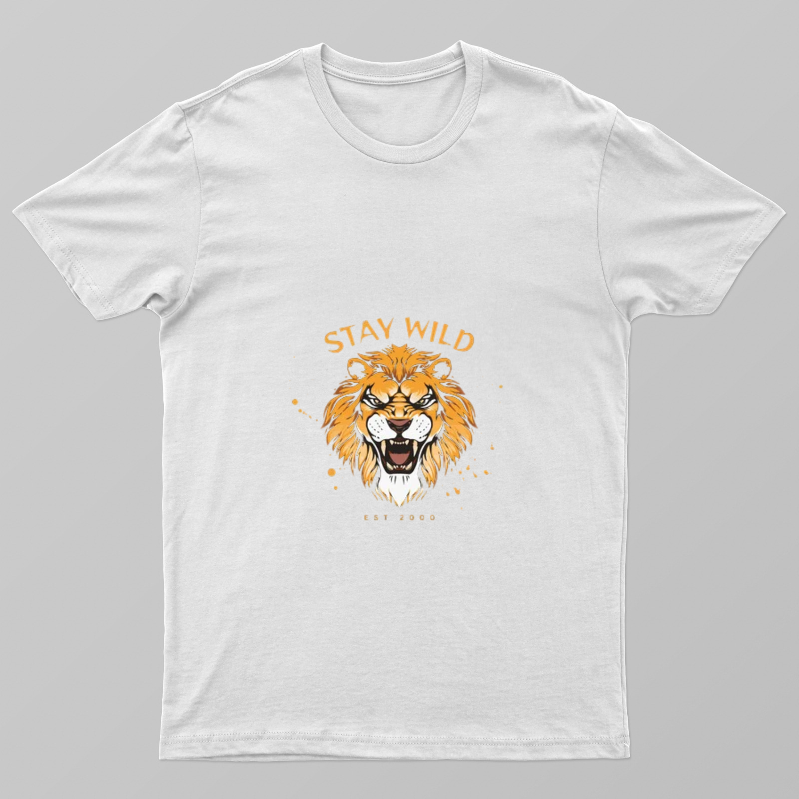 Stay Wild Unisex T-shirt by Rabindu Das