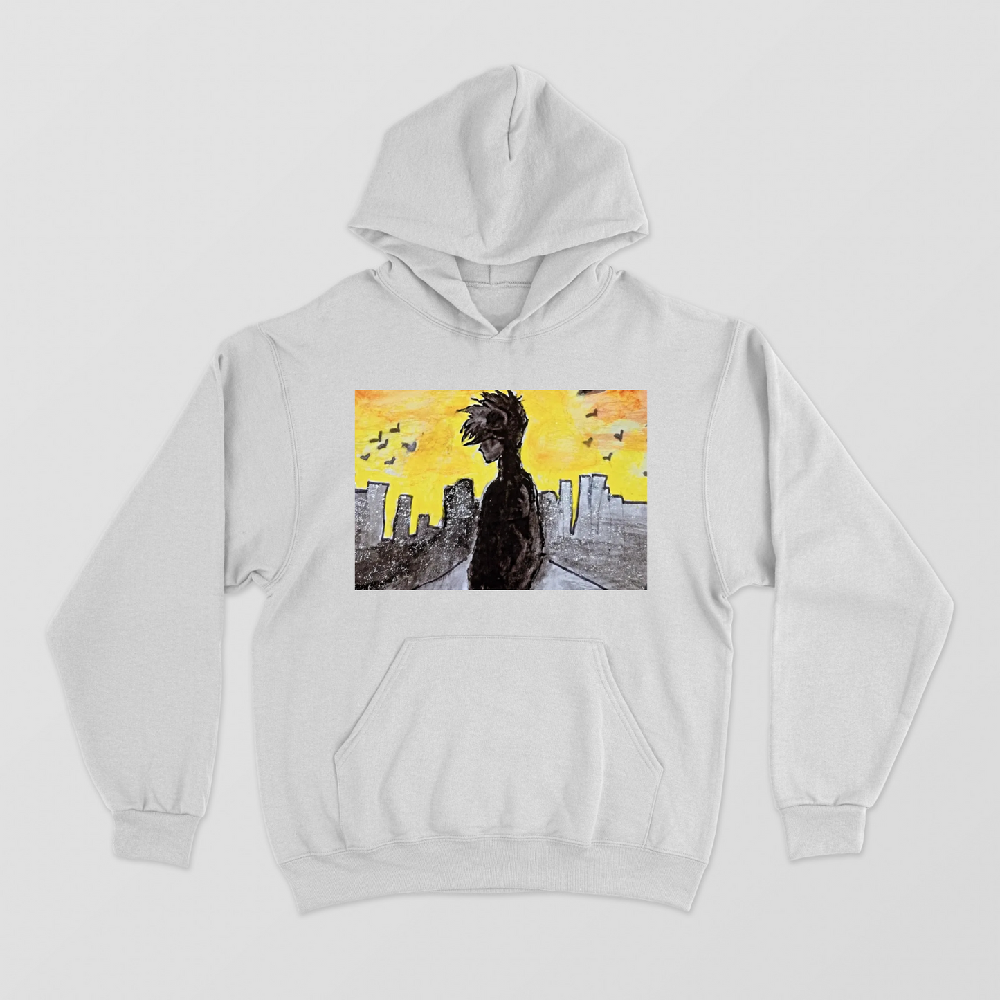 Echoes of solitude Unisex Hoodie by SUBIKSHA S 