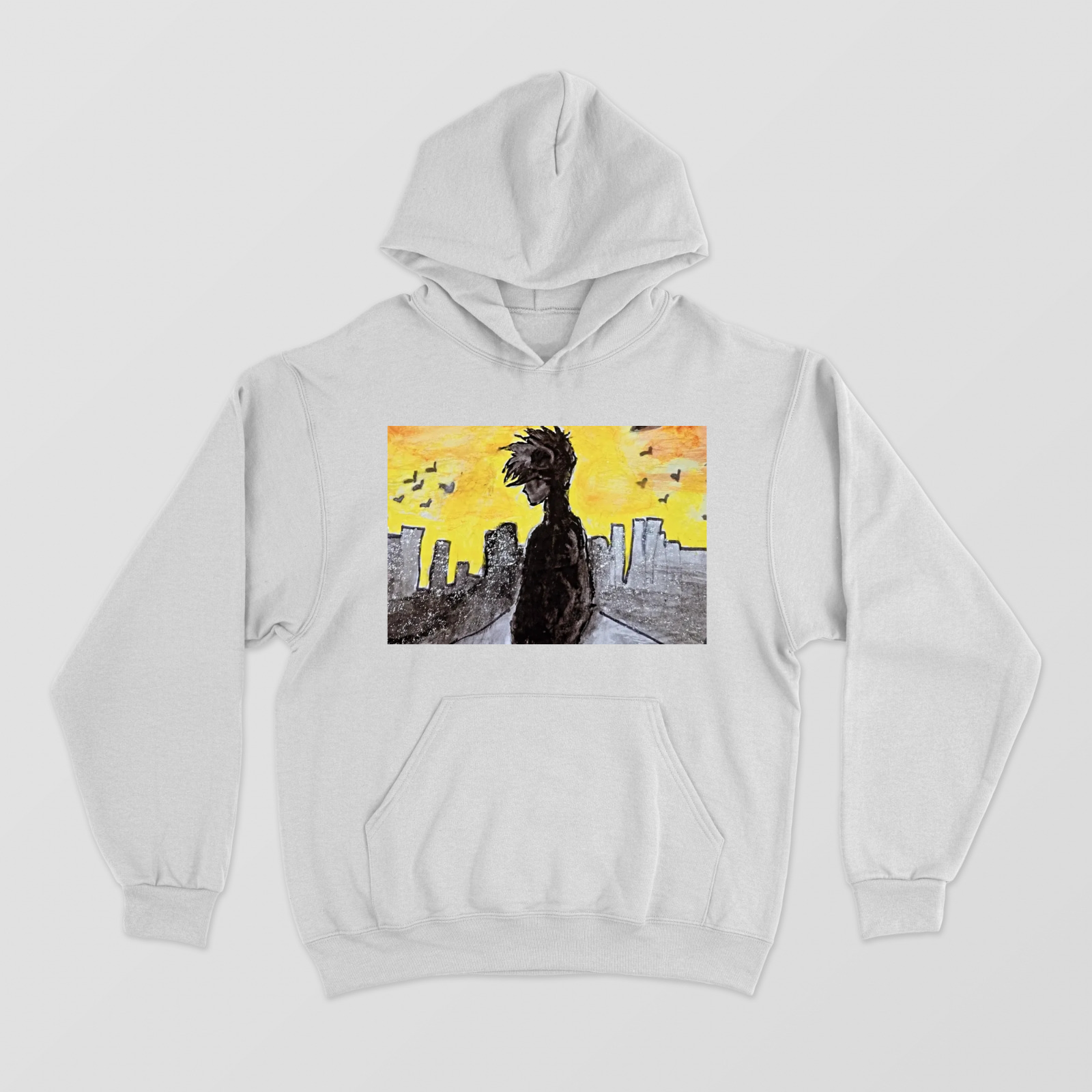 Echoes of solitude Unisex Hoodie by SUBIKSHA S 