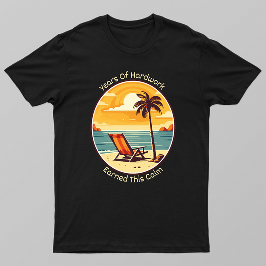 Retired Life Unisex T-shirt by vidya patki