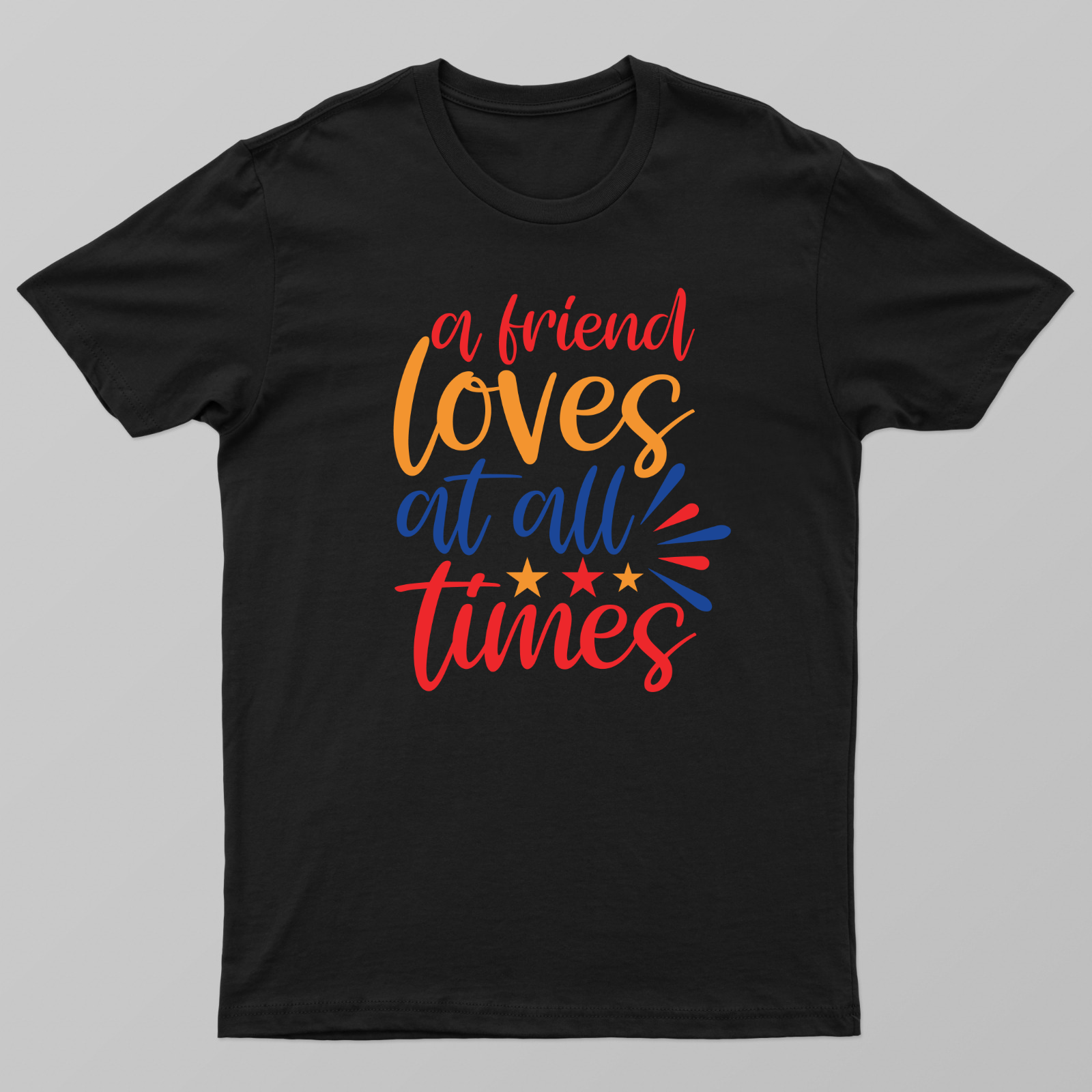 A Friend Loves at All Times Unisex T-shirt by Udhayakumar Yacob