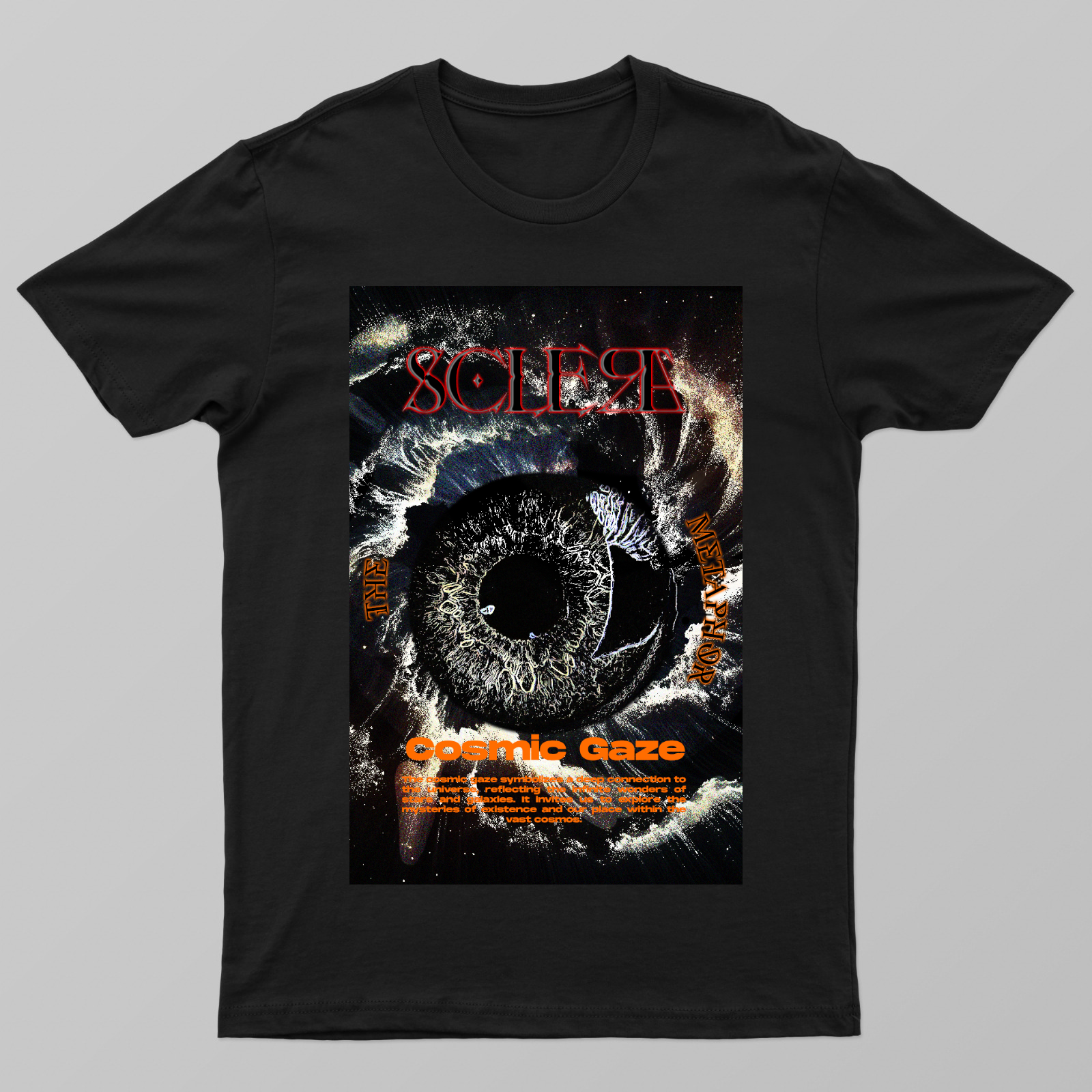 cosmic gaze Unisex T-shirt by sia singh