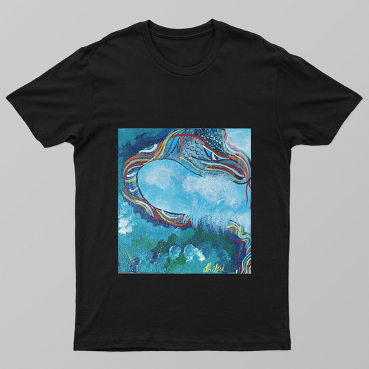 Snake Unisex T-shirt by Veerupaksh 