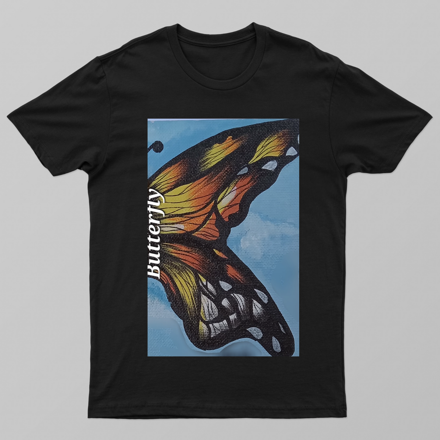 Butterfly Unisex T-shirt by Veerupaksh 