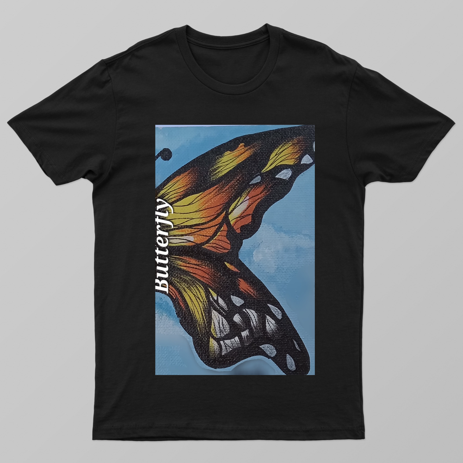 Butterfly Unisex T-shirt by Veerupaksh 
