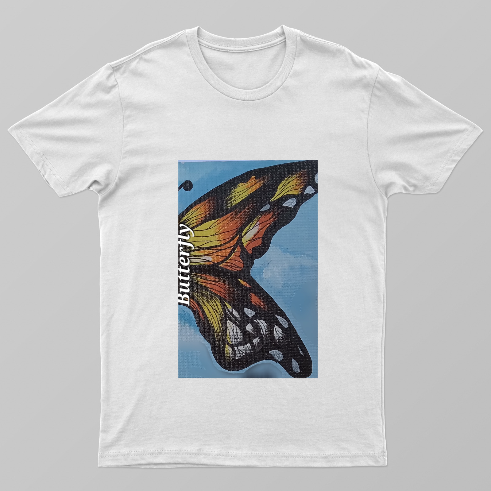 Butterfly Unisex T-shirt by Veerupaksh 