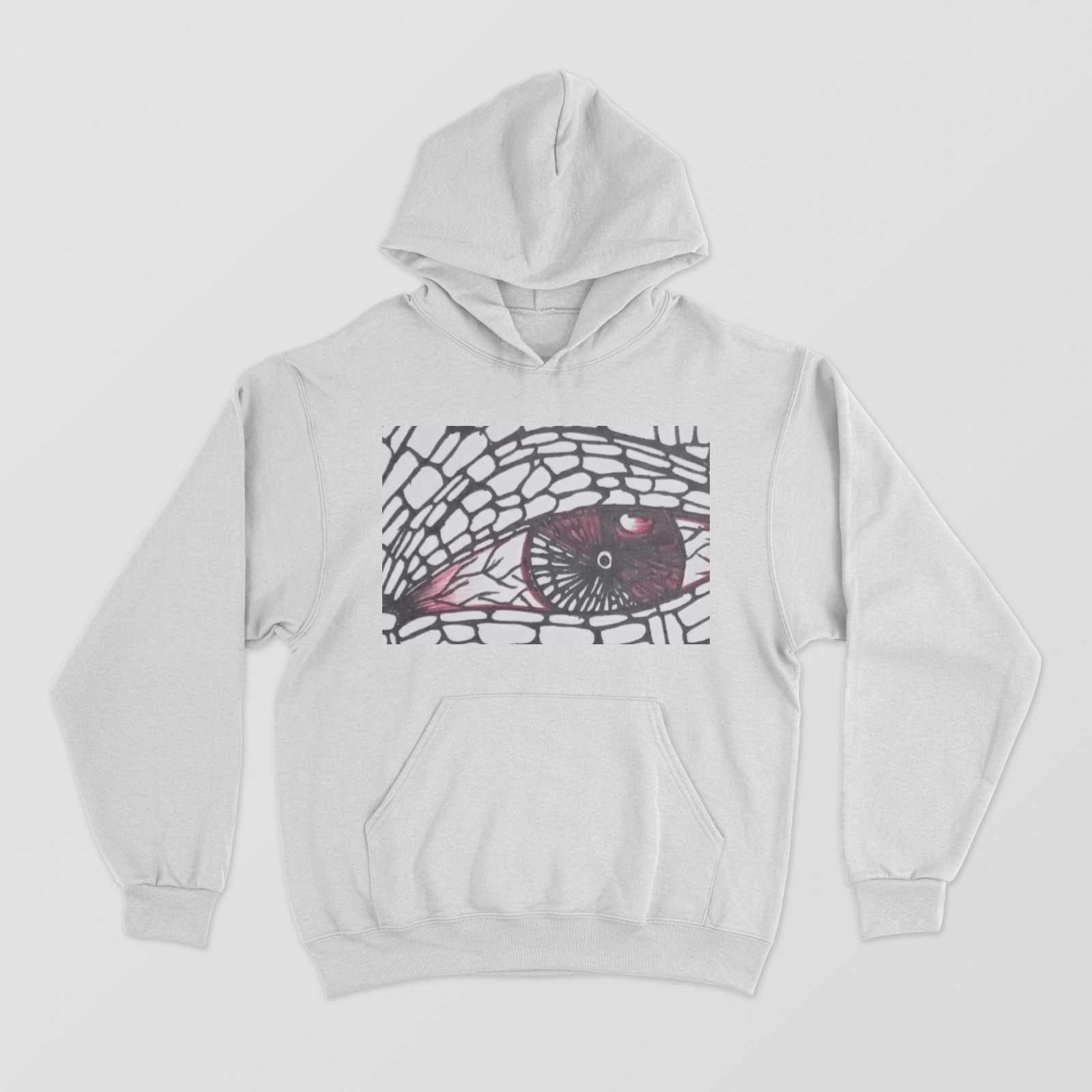 Angry Unisex Hoodie by Veerupaksh 
