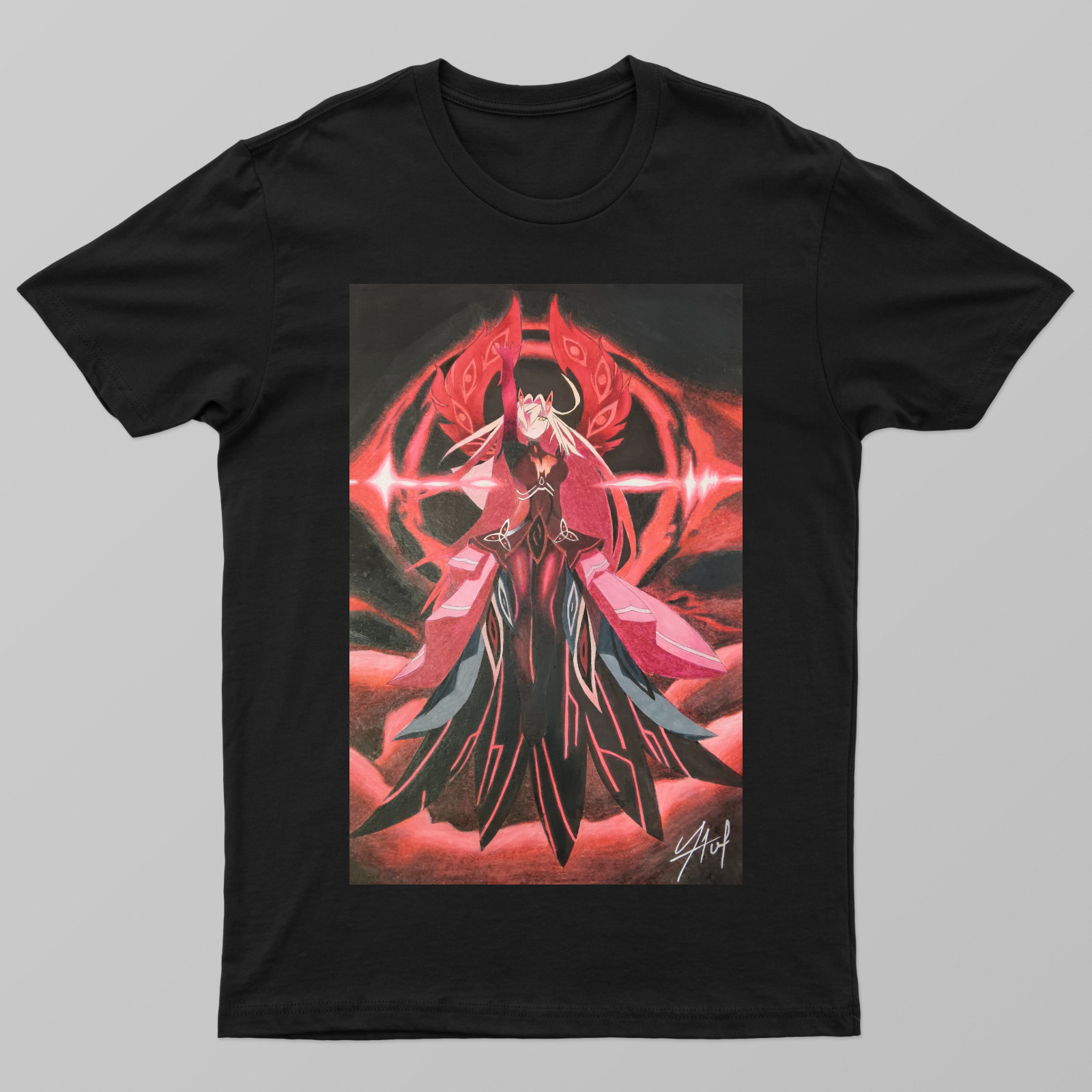 Shade of Death Ronova Unisex T-shirt by Atul