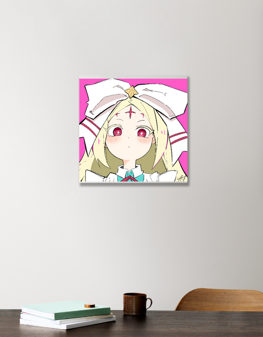 Zero Two Acrylic Square Poster by Atul
