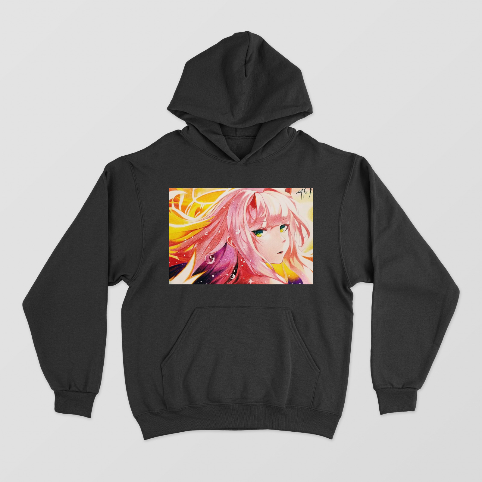 Zero two Unisex Hoodie by Atul
