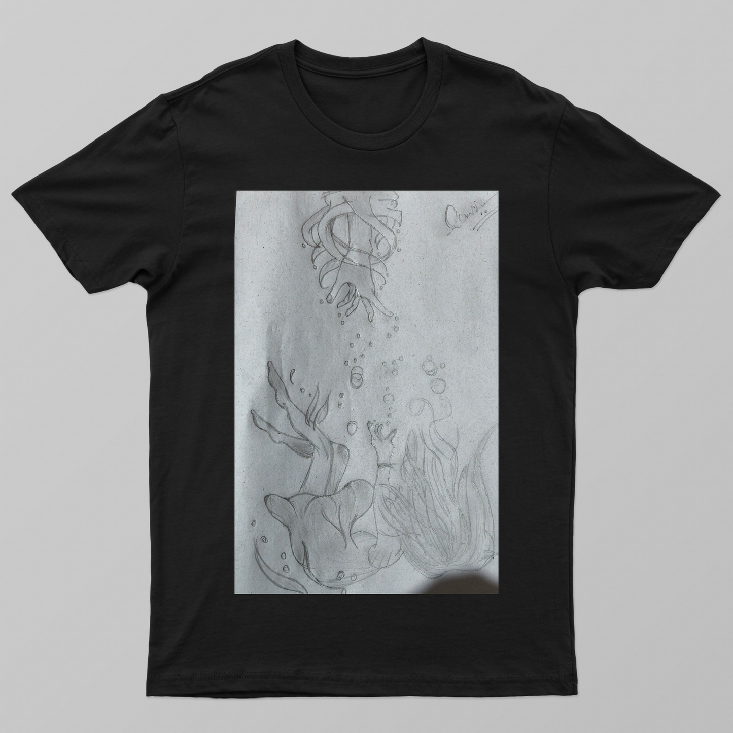 Girl falling Unisex T-shirt by Shaili pandey