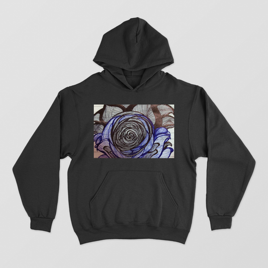 Rose Unisex Hoodie by Shaili pandey